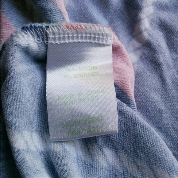 Lilly Pulitzer strapless diagonal stripe dress - Picture 8 of 9